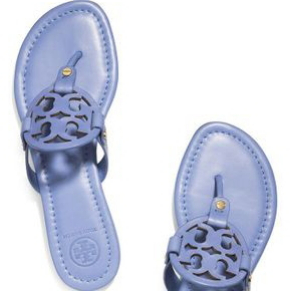 Tory Burch Miller In Mosaic Blue 8.5